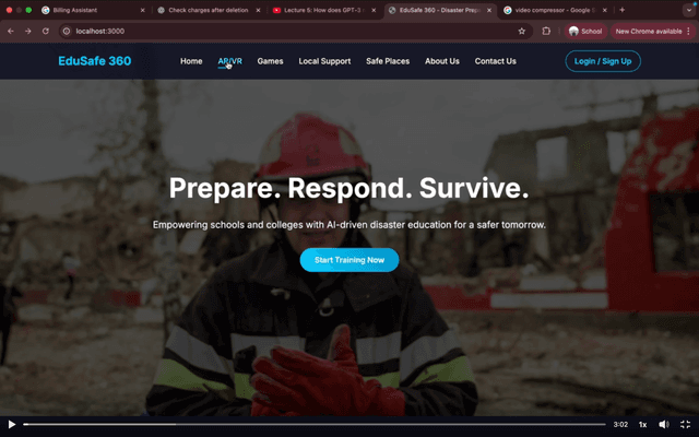Disaster Management (EduSafe 360) 🌐